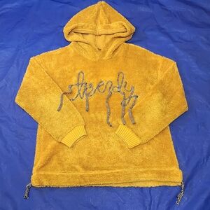 Cozy Yellow Hoodie Sweatshirt